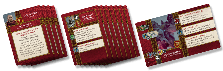 A Song of Ice and Fire : Tabletop Miniatures Game - Lannister Heroes #3